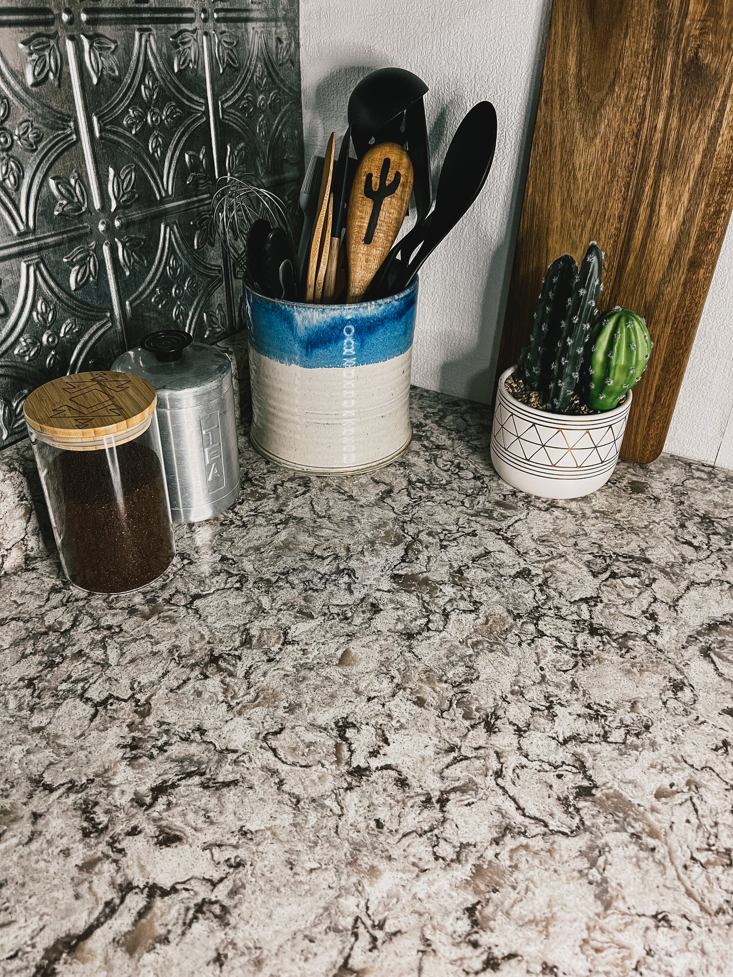 Aztec Wood-burned Storage Container