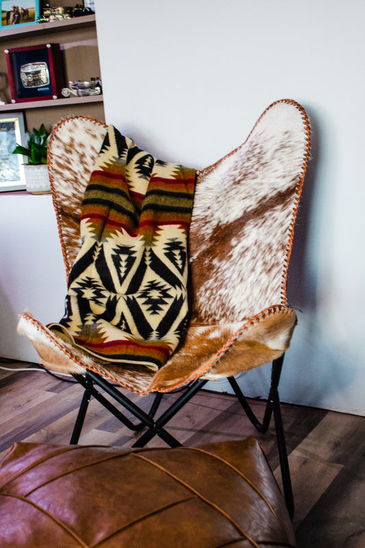 Quichua Baby Blanket - Black Dusk